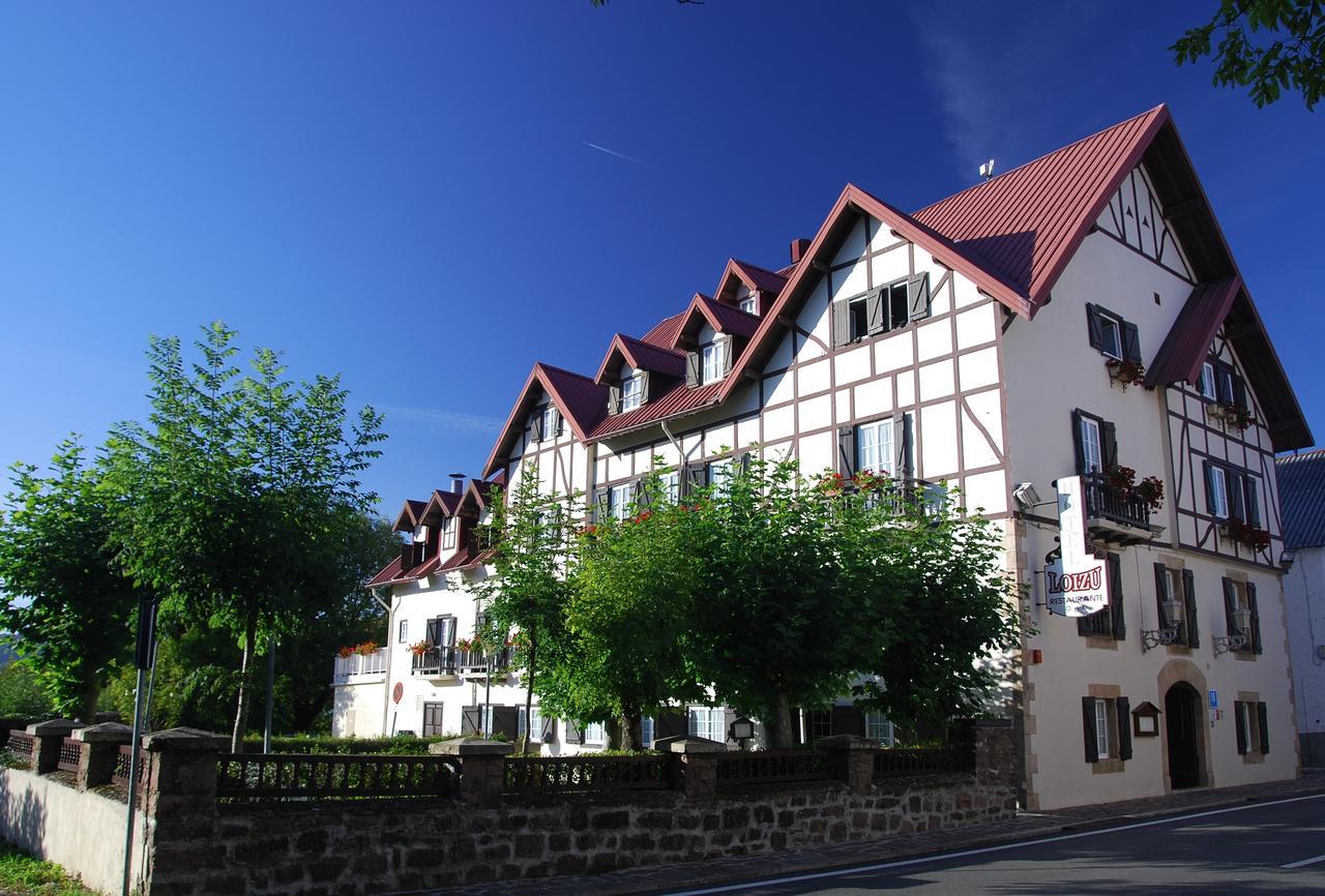 Hotel Rural Loizu Burguete Bagian luar foto